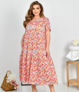 Летнее штапельное платье KYB-21153A15.5