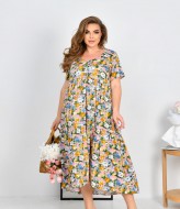 Летнее штапельное платье KYB-21153A15.5