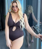 Цельный купальник с чашками VW-1580A480