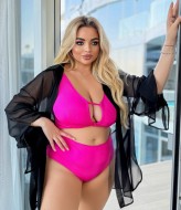 Купальник цельный с чашками VW-1579A495