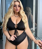 Купальник цельный с чашками VW-1579A495