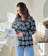 Клетчатая женская рубашка VK-043A400