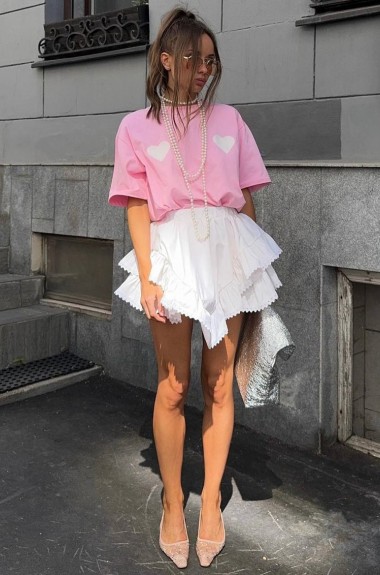 Двойная юбка SAP-031A450