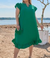 Платье с рукавами крылышками VLT-1568A650