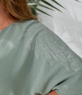 Платье с кулиской на талии MOV-167A480