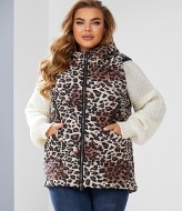 Леопардовая жилетка MOV-608A5500