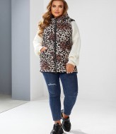Леопардовая жилетка MOV-608A5500