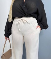 Брюки на резинке женские  PRA-1363A450