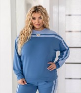 Женский спортивный костюм с лампасами LZ-A1339A670