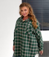 Женская клетчатая рубашка NU-1462A19
