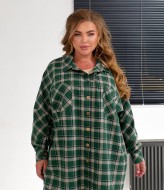 Женская клетчатая рубашка NU-1462A19