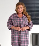 Женская клетчатая рубашка NU-1462A19