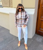 Рубашка фланелевая женская  OZ-1134A530