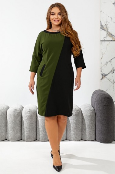 Платье осеннее миди  BAB-267A500