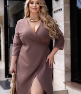 Платье миди на запах  SMO-1294A15