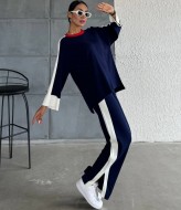 Вязаный брючный костюм AMU-1030A1050