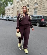 Вельветовый спортивный костюм женский MT-385A650