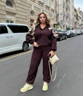 Вельветовый спортивный костюм женский MT-385A650