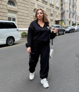 Вельветовый спортивный костюм женский MT-385A650