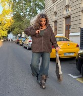 Альпака кофта женская  YBY-894A800