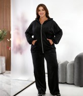 Женский велюровый спортивный костюм  YBY-890A680