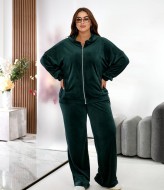Женский велюровый спортивный костюм  YBY-890A680