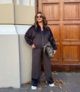 Спортивный костюм женский велюр  YBY-891A620