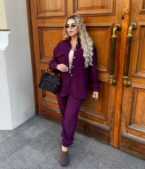 Вельветовый костюм с рубашкой  VIA-295A650 Вельветовый костюм с рубашкой  VIA-295A650