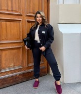 Вельветовый костюм с рубашкой  VIA-295A650