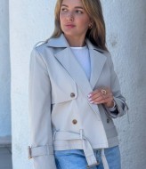 Тренч женский короткий  KG-688A850 Тренч женский короткий  KG-688A850