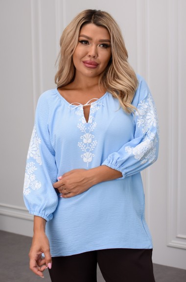 Блузка вышиванка  AB-1685A15 Блузка вышиванка  AB-1685A15