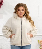 Жіноча куртка Тедді з капюшоном YS-2194A680B750