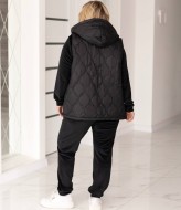 Костюм с жилеткой женский теплый  LZ-M1208A1250