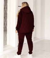 Костюм с жилеткой женский теплый  LZ-M1208A1250