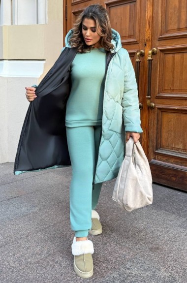 Теплый костюм тройка женский LZ-M1219A1890