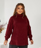 Женский теплый свитер  BAB-473A390