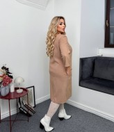 Вовняна приталенна сукня AD-7856.1A190