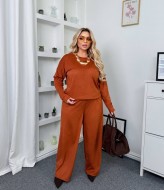 Замшевый костюм женский  AD-7854.1A360