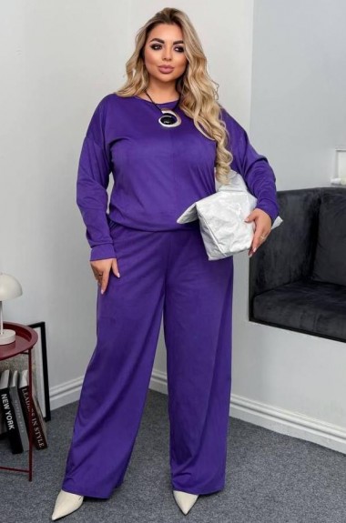 Замшевый костюм женский AD-7854.1A360 Замшевый костюм женский AD-7854.1A360