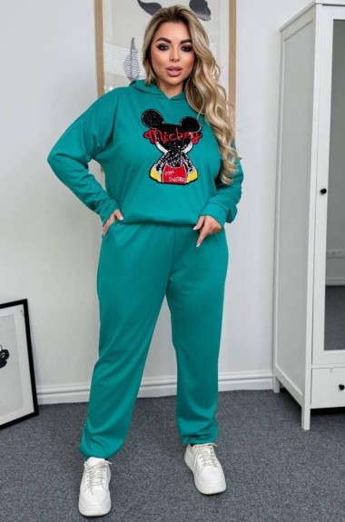 Костюм худи и штаны  AD-7847.1A340