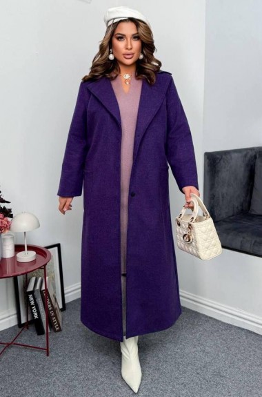 Кашемірове пальто з коміром AD-7858.1A550 Кашемірове пальто з коміром AD-7858.1A550