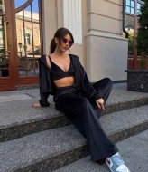 Велюровый костюм тройка  BB-014A690