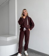 Спортивный флисовый костюм женский  ZLA-285A650