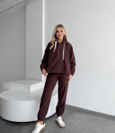 Спортивный флисовый костюм женский  ZLA-285A650