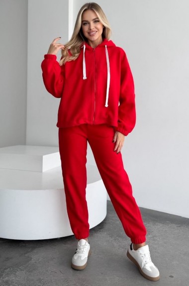 Спортивный флисовый костюм женский  ZLA-285A650