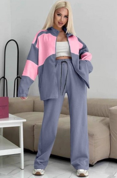 Костюм спортивный женский на флисе  ACHK-1980A700