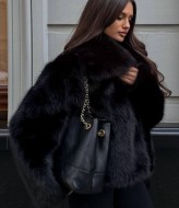 Эко мех шуба ANN-610A1800