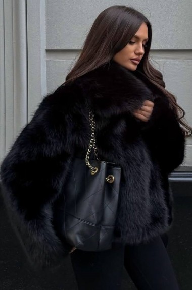 Шуба із еко хутра ANN-610A1800