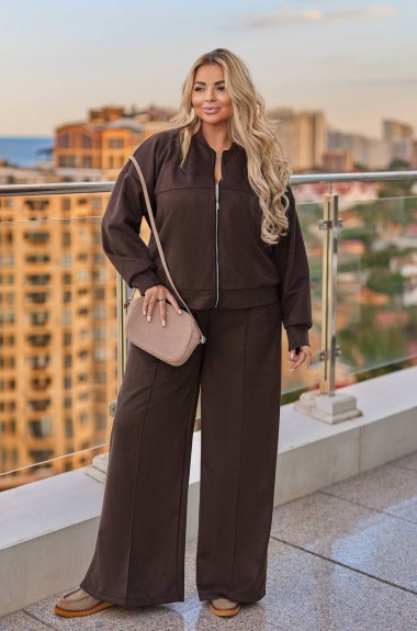 Костюм замшевый женский  EY-734A21B23