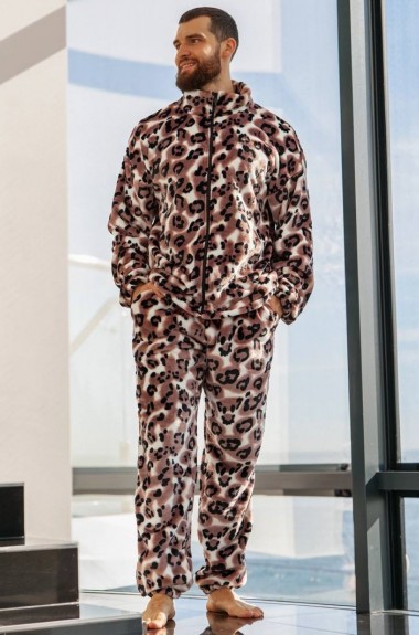Мужская плюшевая пижама DG-d41795A750 Мужская плюшевая пижама DG-d41795A750